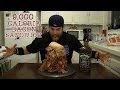 L A BEAST Vs 9000 Calorie BACON Sandwich Human Science Experiment