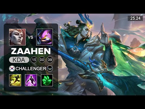 Zaahen vs Kennen Top - KR Challenger - Patch 25.24 Season 15