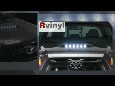 Putco Dayliner LED Hood Scoop and Air Vent Accents