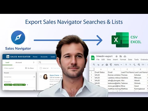 How To Export Sales Navigator Leads To CSV