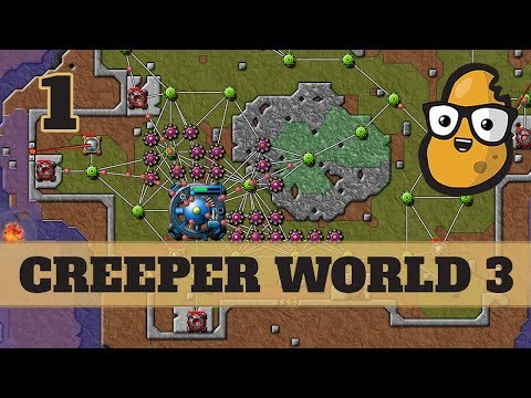 Let's Try Creeper World 3: Arc Eternal! RTS/Defense Game! Ep 1