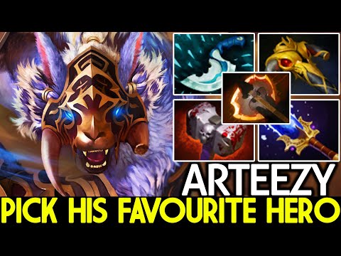 ARTEEZY [Ursa] Pick His Favourite Hero Carry Close Game Dota 2