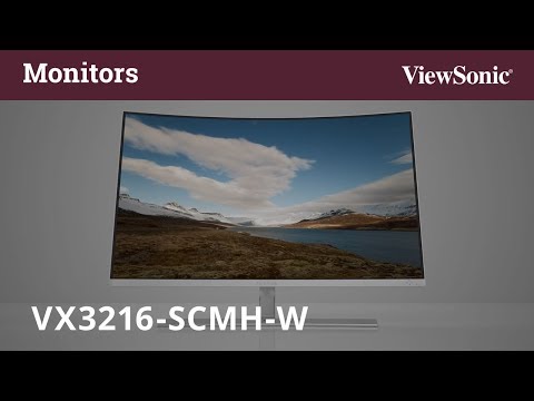 מסך מחשב ViewSonic VX3216-SCMH-W תמונה 2