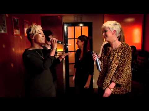 Emeli Sande surprising Alice Ella with a priceless duet, Brit Awards 2012, Mastercard advert