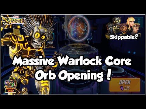 Massive Core Orb Opening! | Is The New Mutant Team Skippable? | Marvel Strike Force | MSF