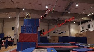 Flips & Tricks In Our Gym VLOG