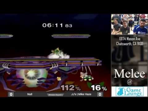 Melee at JJ's 15 - Null (Fox) Vs. JJ's | Mike Haze (Captain Falcon) - Winners R3 - Singles