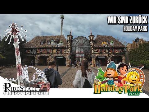 Holiday Park 2024 - zurück im wunderschönen Freizeitpark in Haßloch | VLog