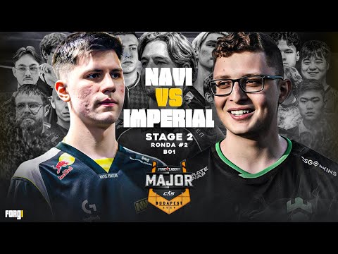 IMPERIAL vs NAVI || StarLadder Budapest Major 2025 || Stage 2 || Ronda #2 || BO1 || HIGHLIGHTS