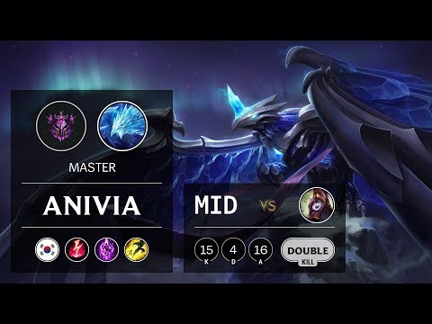 Anivia Mid vs Lulu - KR Master Patch 9.21