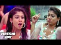 NAYANTHARA Vertical Edit Nayanthara Are You Crazy Song Edit From Villu