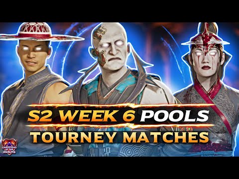 Champions of The Realms S2 - $3000 MK1 Week 6 POOLS - Tournament Matches