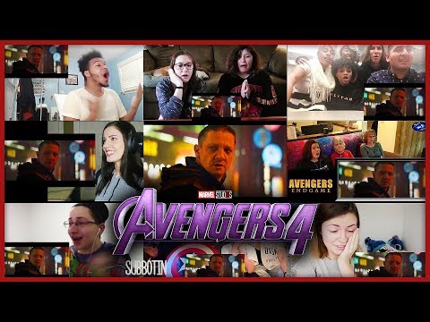 AVENGERS 4 Endgame Official Trailer Reactions Mashup