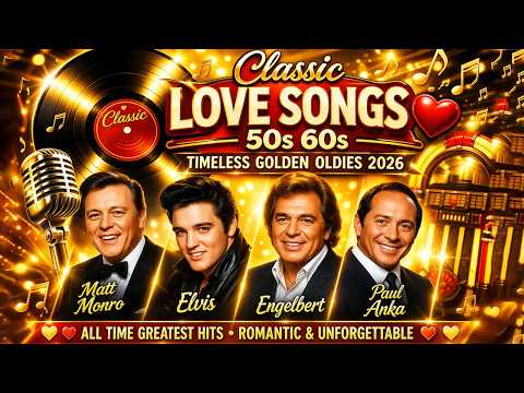 Classic Love Songs 50s 60s ❤️ Timeless Golden Oldies 2026