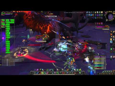 Wrathion mythic WoW BFA. FULL fight. DH  havoc 465