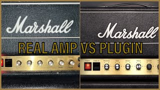 Video thumbnail for Softube Marshall JMP 2203 vs Real Amp (1977 JMP 2203) by Ed S