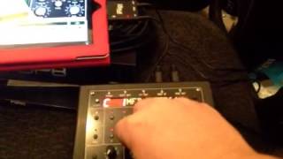 Video thumbnail for MFB-STEP64 Hardware sequencer playing iPad Animoog by Chris Cox