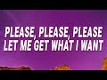 The Smiths - Please, Please, Please, Let Me Get What I Want (Lyrics)