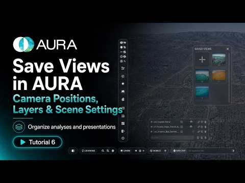 Saved views in AURA tutorial