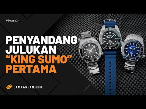 Seiko Prospex SPB325J1 King Sumo Automatic Divers Black Dial Silicone Strap PADI Special Edition-1