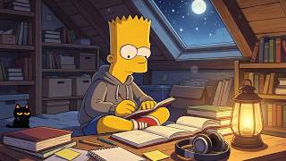Lofi Attic Focus 📖 Study Beats Under Skylight Windows