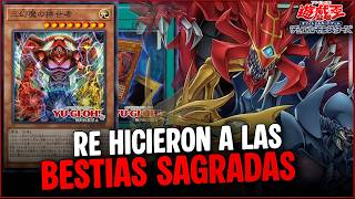 EL SOPORTE QUE RE HIZO EL DECK DE LAS BESTIAS SAGRADAS! #YUGIOH #NOTICIAS
