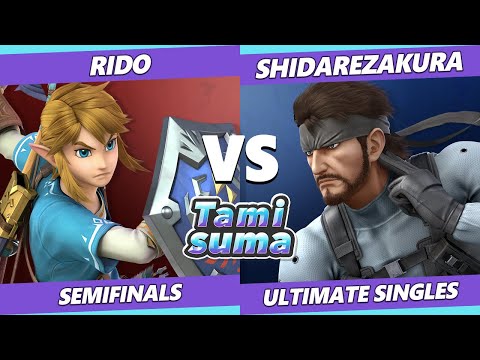 TAMISUMA 225 Semifinals - Rido (Link) Vs. Shidarezakura (Snake) SSBU Smash Ultimate