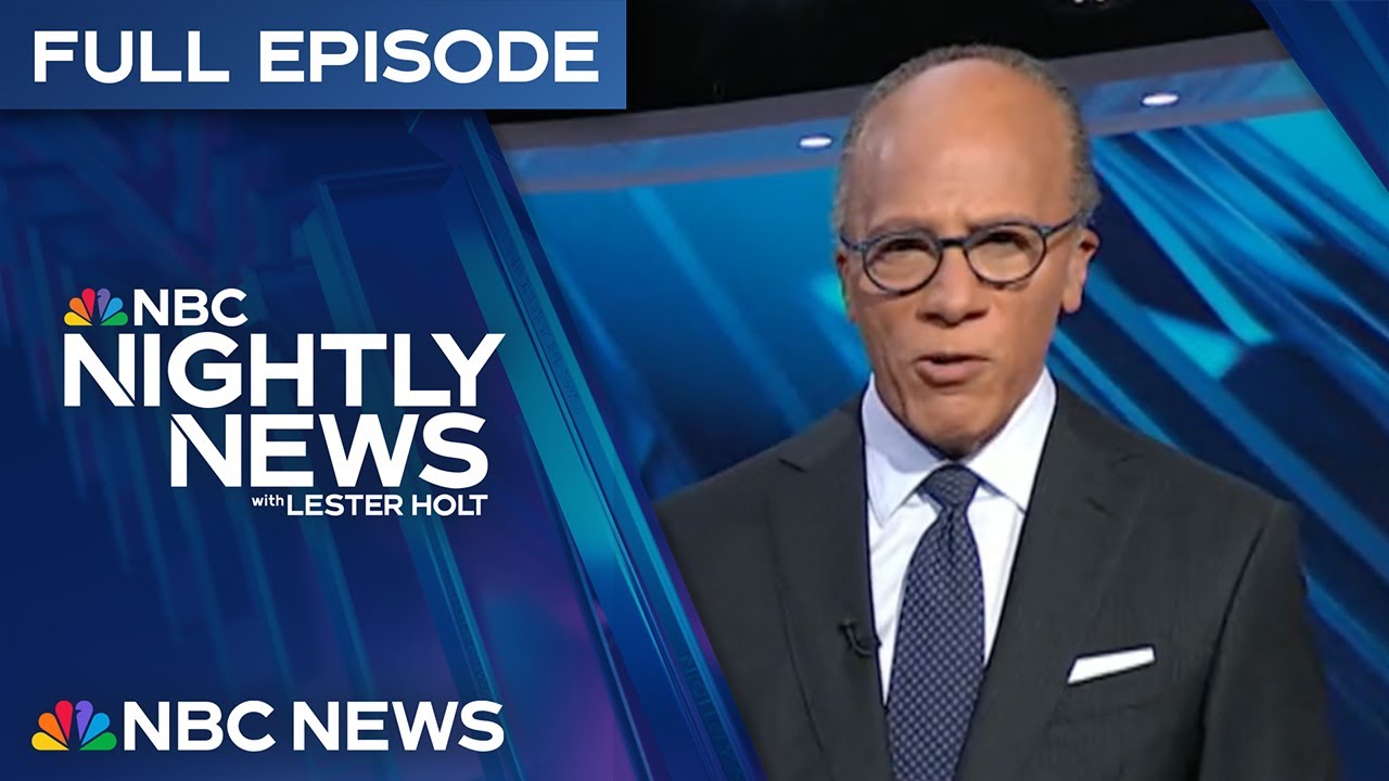 Nightly News Full Episode - March 26