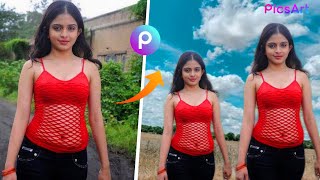 PicsArt Photo Editing Background Change | How to Change Background of Photo S26