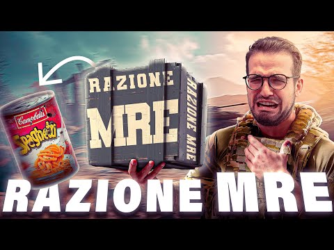 RAZIONE K FORZE ARMATE AMERICANE (MRE) | Sono meglio delle nostre?