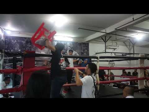 Kickboxing: Alvian Junior(Dojo Karawaci)  VS Michael Marion (Warrior Cibubur)