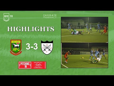 HENDON 3-3 HANWELL TOWN - Highlights 26 September 2023