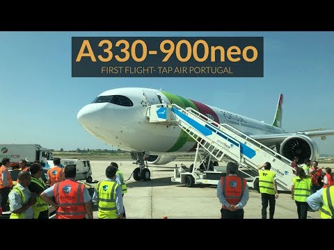Airbus A330-900neo TAP AIR Portugal - FIRST FLIGHT! Toulouse-Lisbon