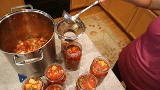 Canning Vegetable Soup - You