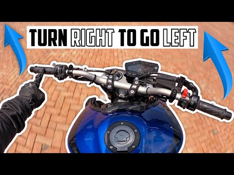 What Is COUNTERSTEERING On A Motorcycle?