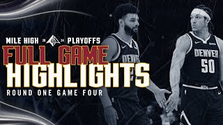 Denver Nuggets vs. Los Angeles Lakers Full Game Four Highlights 🎥