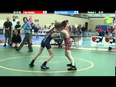 FILA Cadet 39-42 KG Trey Keeley vs. Ryan Chauvin