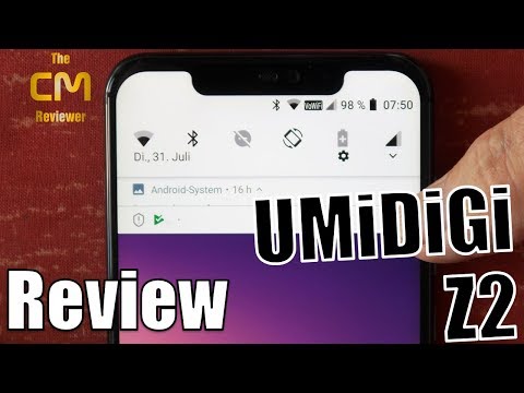 Umidigi Z2 Test: 6.2" Notch Display Smartphone 16MP Samsung & Sony CAMs - (Deutsch, eng.Hints)