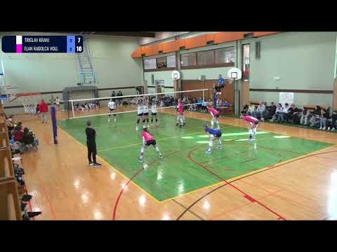 DEKLICE 6 krog 1  tekma Triglav : Radol'ca Volley