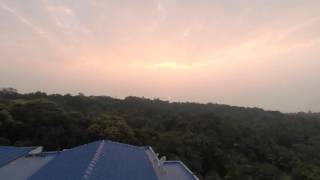 2014-11-10 Sunset from the roof, Chapora