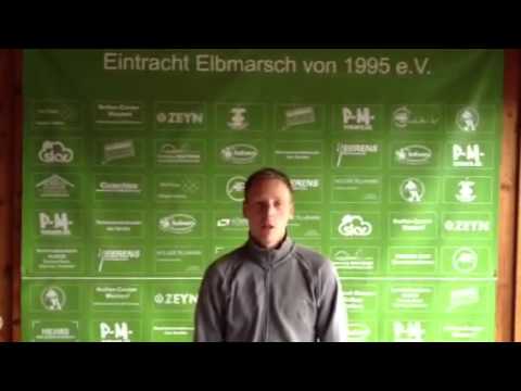 Eintracht Elbmarsch Spielervorstellung und das Wort zum Son