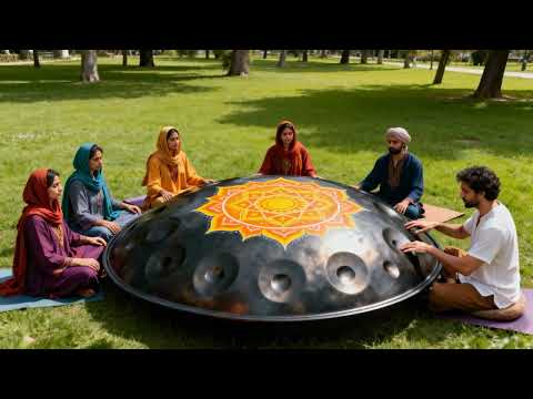 Sacred Harmony (0999 Hz) — handpan music | Healing Frequency