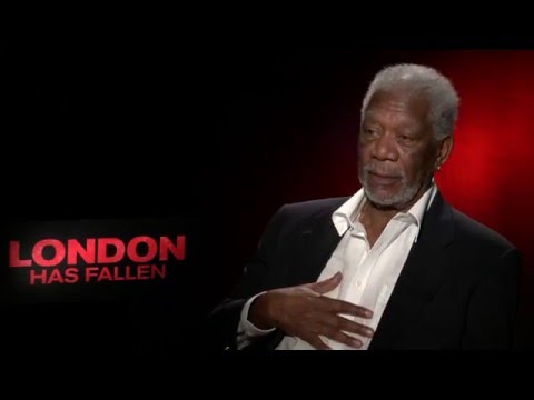 London Has Fallen: Morgan Freeman Exclusive Interview | ScreenSlam