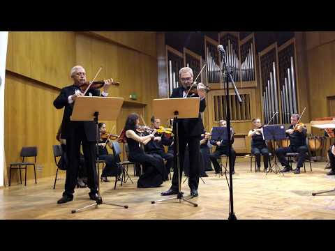 Amb. Armen Sargsyan & Angel Stankov performing Vivaldi, Concert for Two Violins in A minor. Allegro