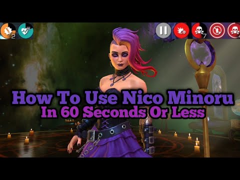 How To Use Nico Minoru MCoC | DOT Rotation & Damage Guide