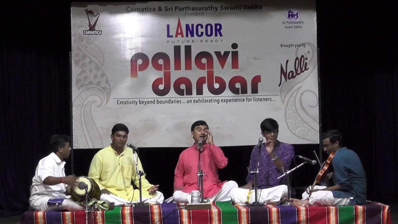 Pallavi Vocal Jam l  Carnatica & Parthasarathy Swami Sabha