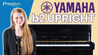 Video thumbnail for Yamaha B2 Acoustic Upright Piano 45" | Full Review with Playing Demonstration | Popplers Music by Popplers Music