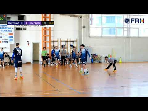 LIVE | CSU Suceava - SCM Poli Timisoara (TINERET): 45-39