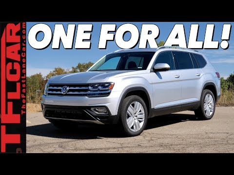 2019 Volkswagen Atlas Review: So Many Choices Your Head Will Spin!