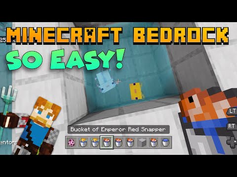 How to get Tropical Fish in a Bucket | How to breed your axolotls in 1.19! [MCPE / Console / PC]